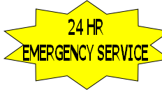 24 HR
EMERGENCY SERVICE